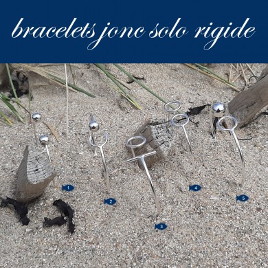 Bracelet solo rigide ohm - BRR007