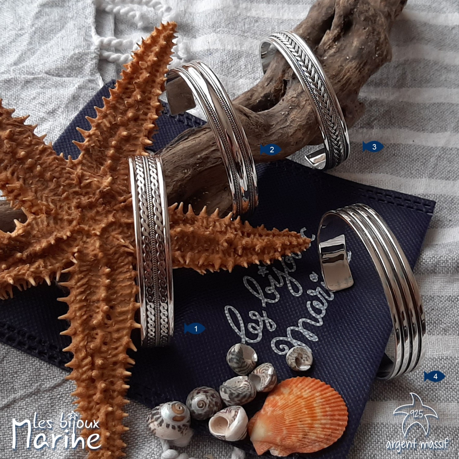 Bracelet jonc rigide travaillé Bracelet jonc rigide travaillé