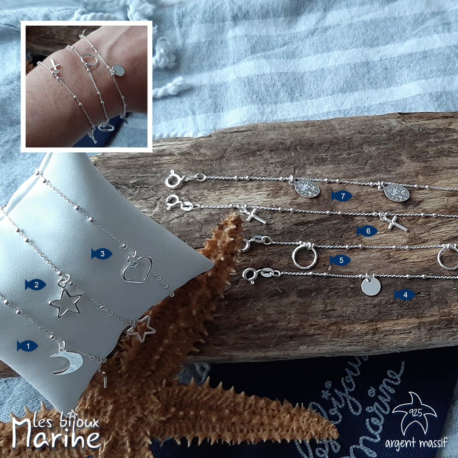 Bracelet pampilles Bracelet pampilles