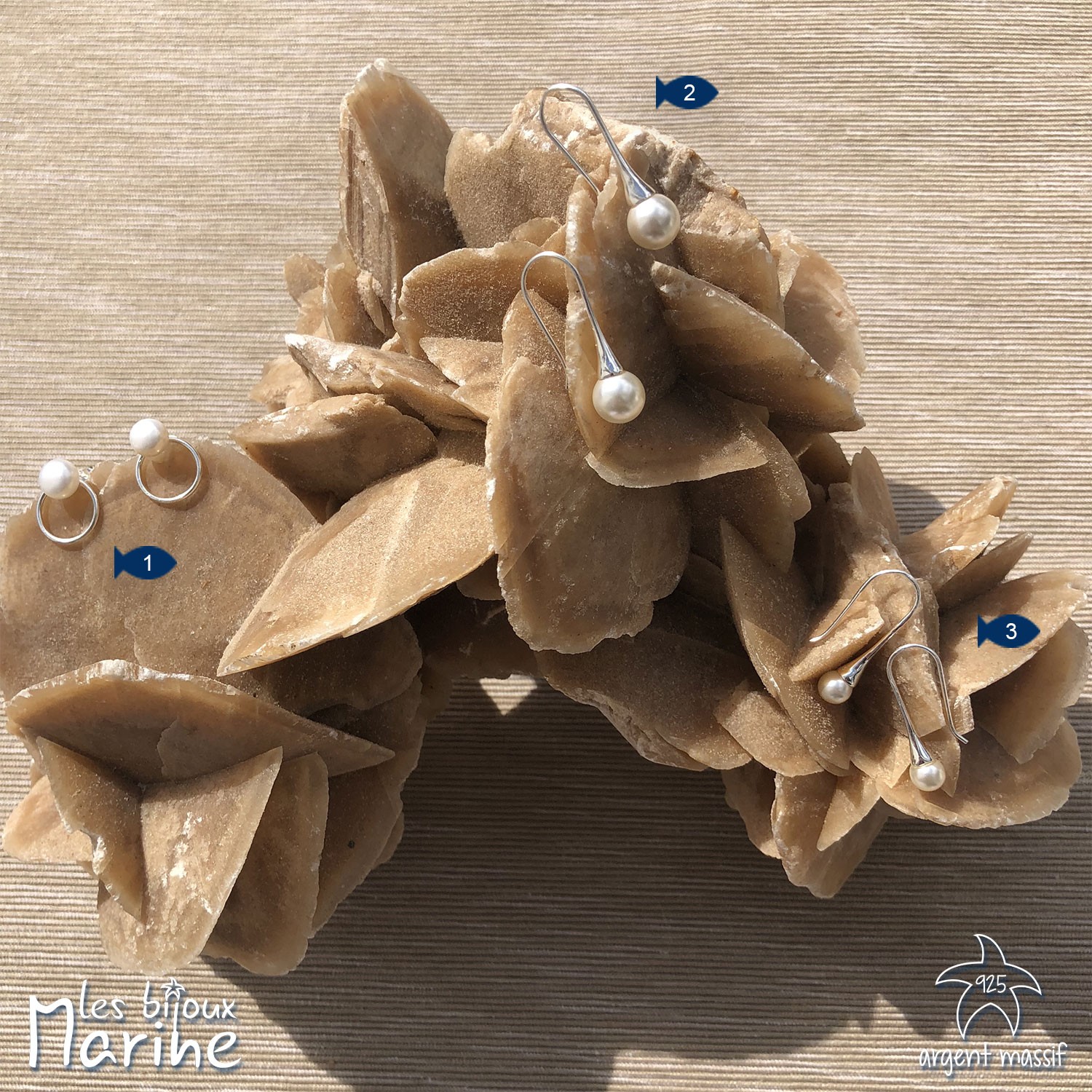Boucles d’oreilles pendantes perle d’eau douce Boucles d’oreilles pendantes perle d’eau douce