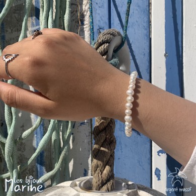 Bracelet en perle d’eau douce