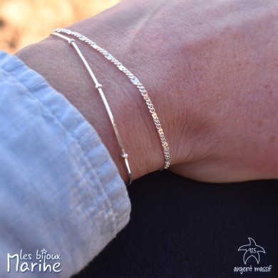 Bracelet double chaîne (version 3)