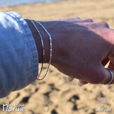 Bracelet double chaîne (version 3)
