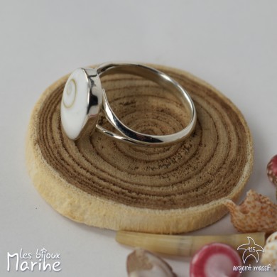 Bague Sainte Lucie ovale 10mm