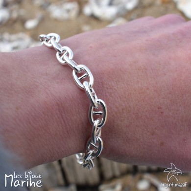 Bracelet maille marine M