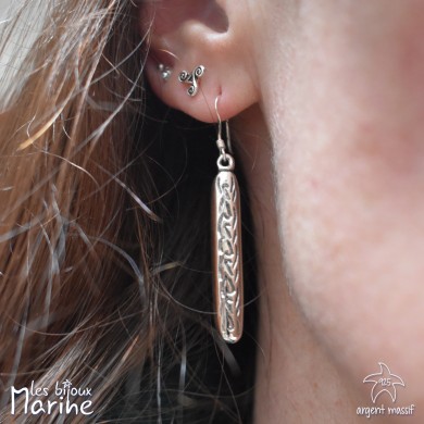 Boucles d'oreilles pendantes Celtique