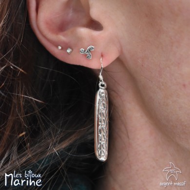 Boucles d'oreilles pendantes Celtique