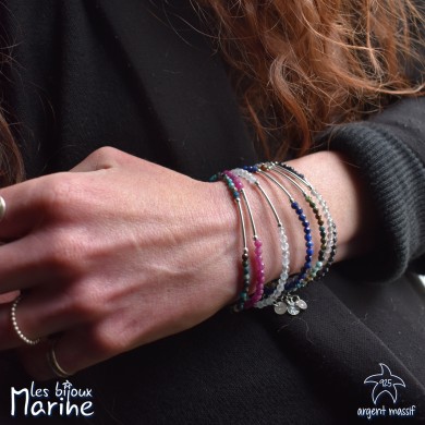 Bracelet Milly Aigue-marine