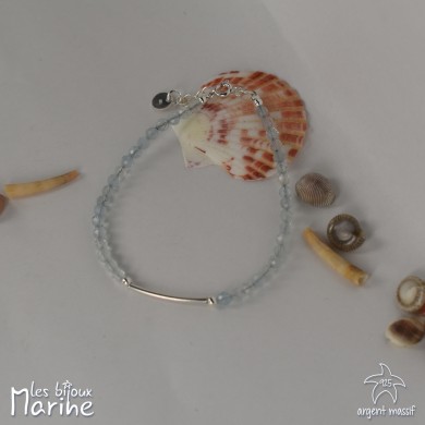 Bracelet Milly Aigue-marine