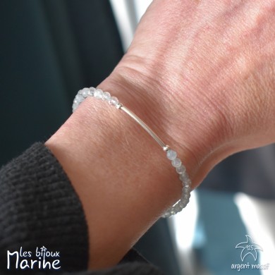 Bracelet Milly Aigue-marine