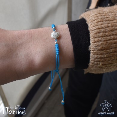 Bracelet Sainte Lucie cordon bleu
