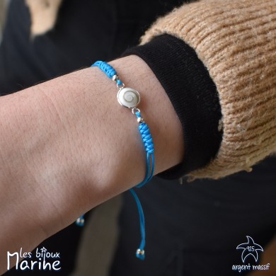 Bracelet Sainte Lucie cordon bleu