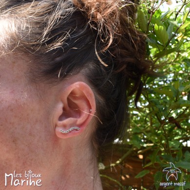 Bijoux d’oreilles strass