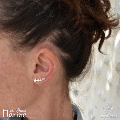 Bijoux d’oreilles étoile