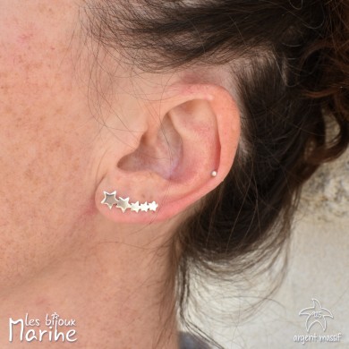 Bijoux d’oreilles étoile