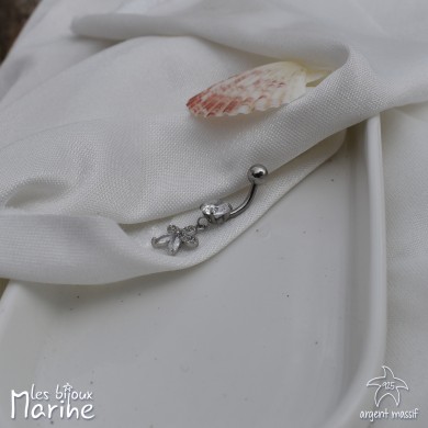Piercing nombril étoile pendante