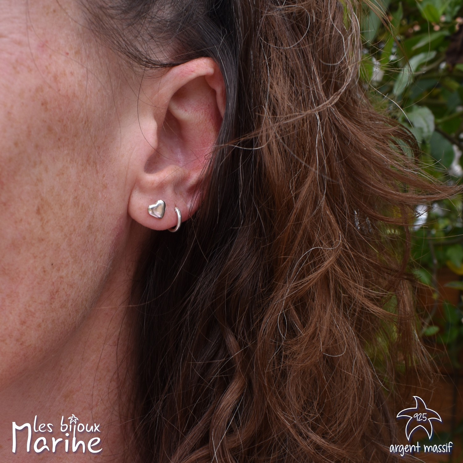Boucles d'oreilles coeur Boucles d'oreilles coeur