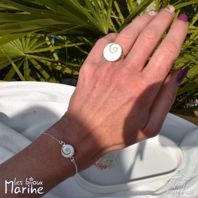 Bracelet Oeil de sainte lucie rond