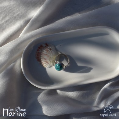 Bague Turquoise ajustable