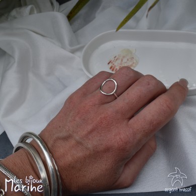 Bague ajustable cercle