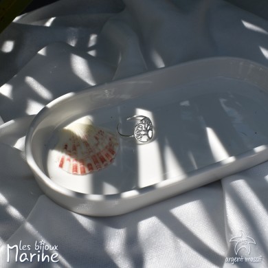 Bague ajustable arbre de vie