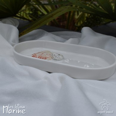 Bague ajustable fleur