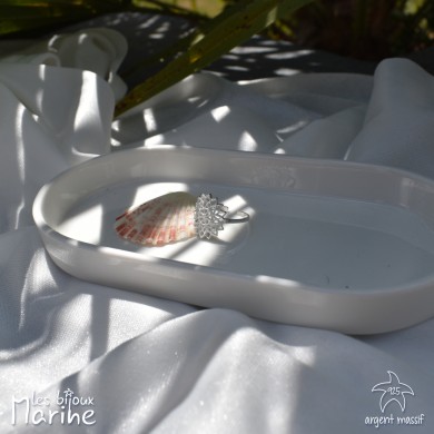 Bague ajustable Rosace
