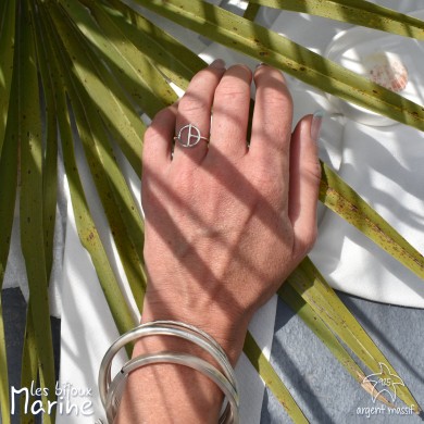 Bague ajustable Toggle