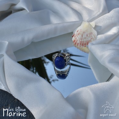 Chevalière Lapis lazuli