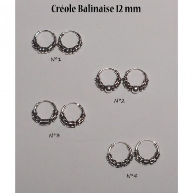 Créole Balinaise 12 mm